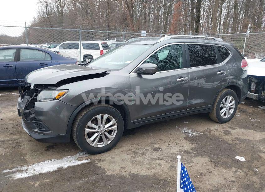 Photo 2 of 2015 Nissan Rogue SV (VIN 5N1AT2MV4FC842226)