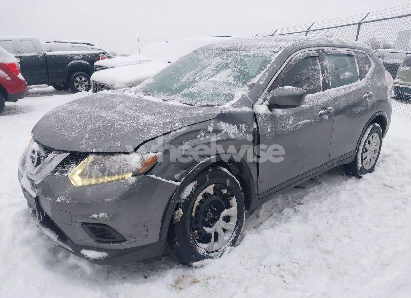 Photo 2 of 2016 Nissan Rogue S/SL/SV (VIN 5N1AT2MV4GC748123)
