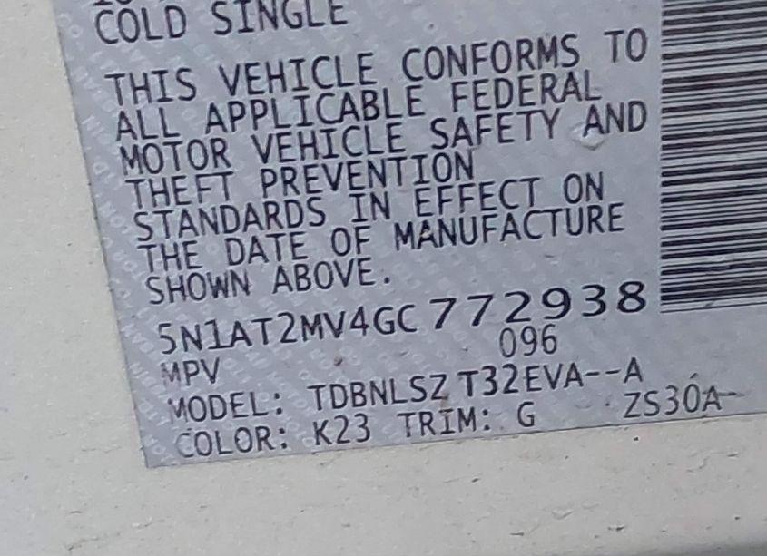 Photo 9 of 2016 Nissan Rogue SL (VIN 5N1AT2MV4GC772938)