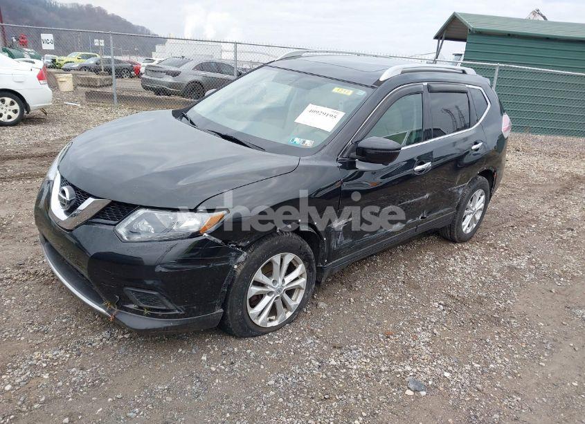 Photo 2 of 2016 Nissan Rogue SV (VIN 5N1AT2MV4GC917556)