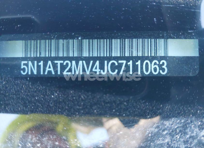 Photo 9 of 2018 Nissan Rogue SV (VIN 5N1AT2MV4JC711063)