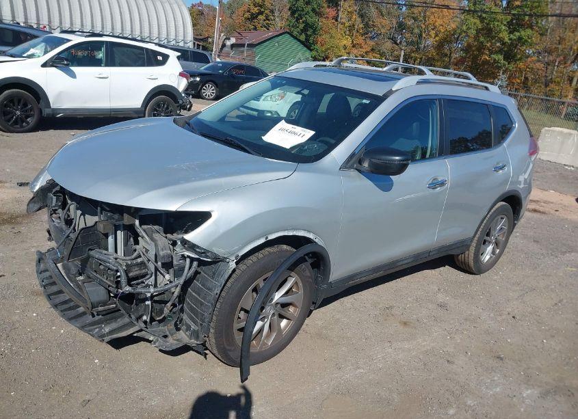 Photo 2 of 2014 Nissan Rogue SL (VIN 5N1AT2MV5EC853895)