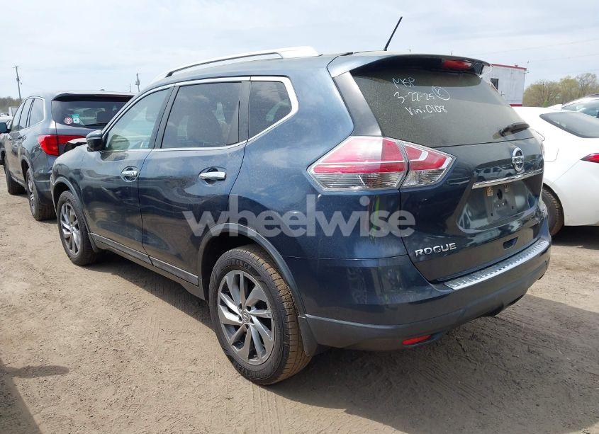 Photo 3 of 2015 Nissan Rogue SL (VIN 5N1AT2MV5FC780108)