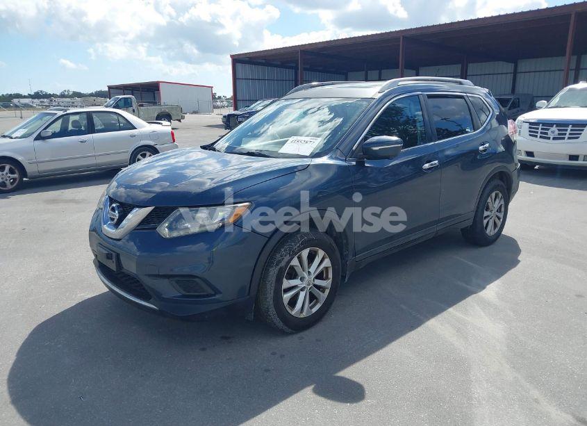 Photo 2 of 2015 Nissan Rogue SV (VIN 5N1AT2MV5FC927477)