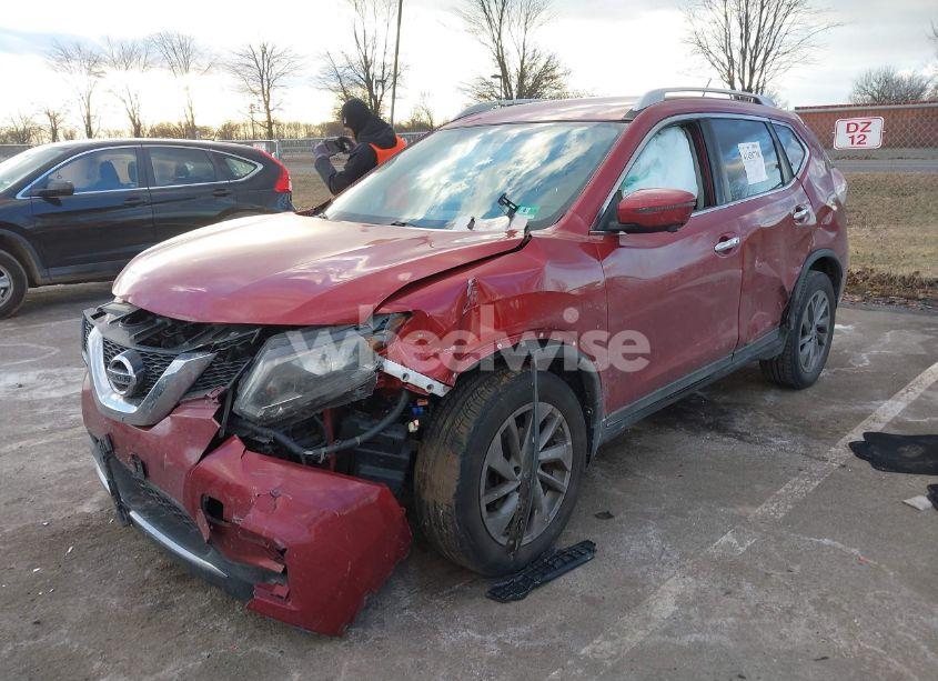 Photo 2 of 2016 Nissan Rogue SL (VIN 5N1AT2MV5GC740855)