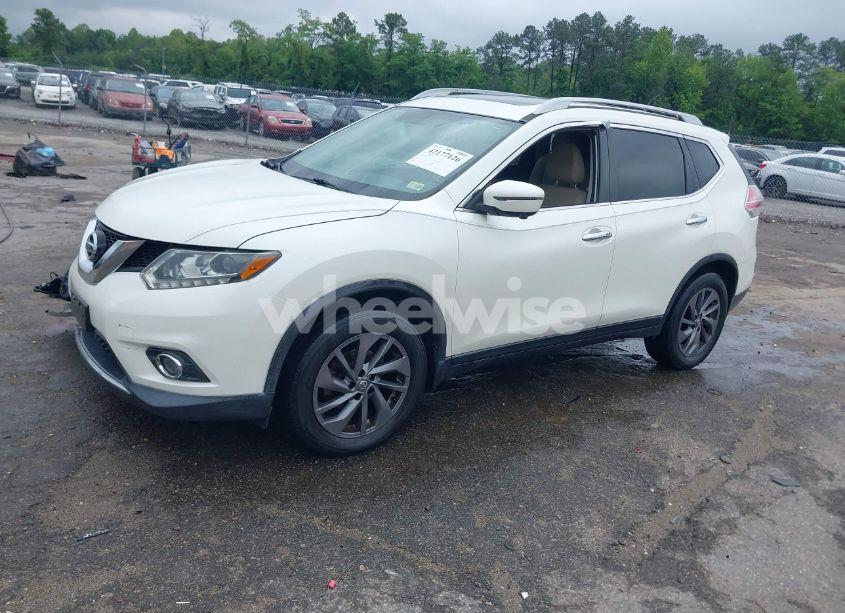 Photo 2 of 2016 Nissan Rogue SL (VIN 5N1AT2MV5GC771894)