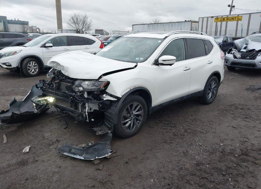 Photo 2 of 2016 Nissan Rogue SL (VIN 5N1AT2MV5GC911409)