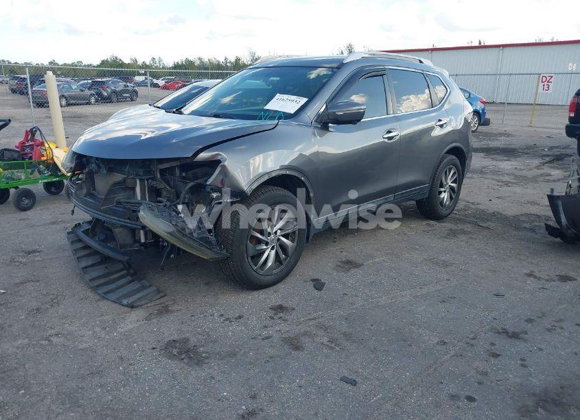 Photo 2 of 2014 Nissan Rogue SL (VIN 5N1AT2MV6EC838824)