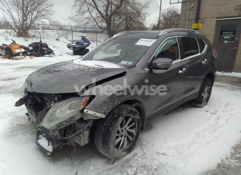 Photo 2 of 2015 Nissan Rogue SL (VIN 5N1AT2MV6FC773300)