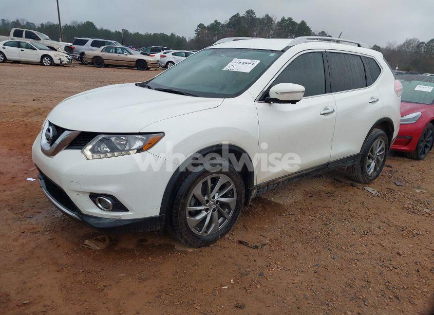 Photo 2 of 2015 Nissan Rogue SL (VIN 5N1AT2MV6FC819210)