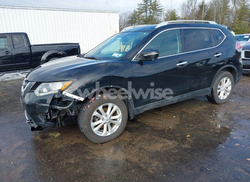 Photo 2 of 2015 Nissan Rogue SV (VIN 5N1AT2MV6FC846892)