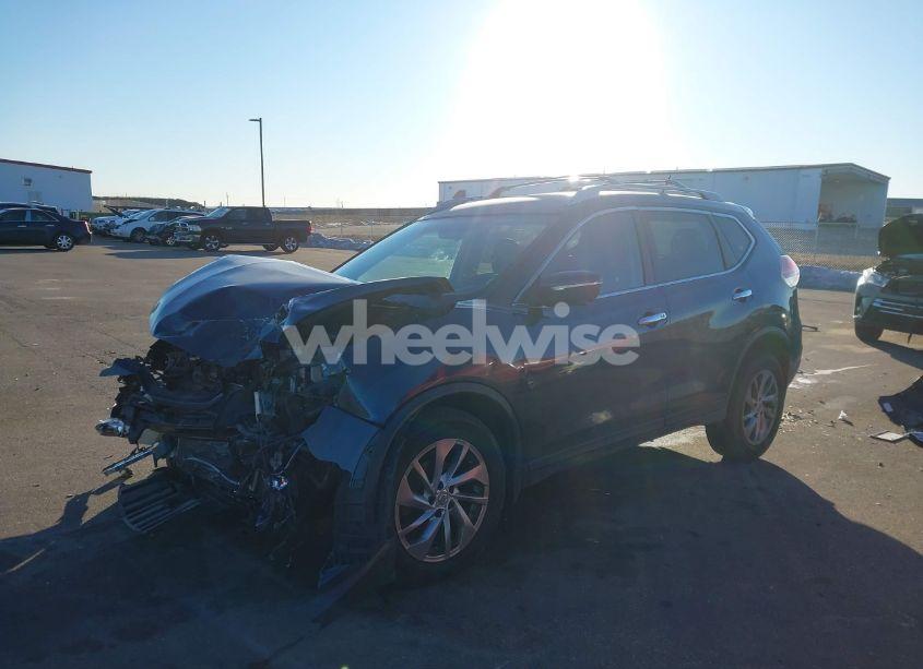 Photo 2 of 2015 Nissan Rogue SL (VIN 5N1AT2MV6FC915211)