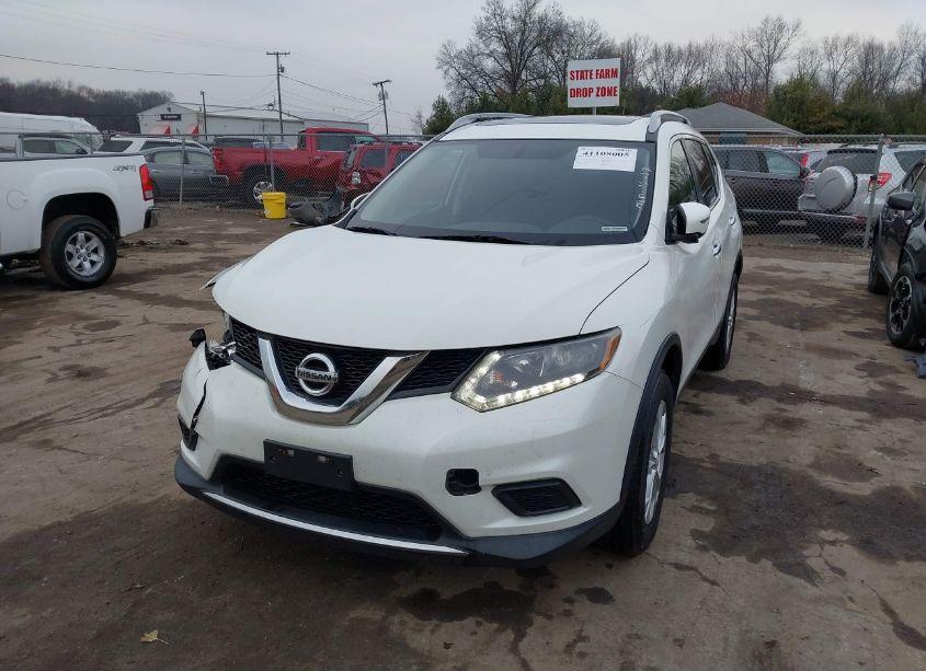 Photo 2 of 2016 Nissan Rogue SV (VIN 5N1AT2MV6GC758801)