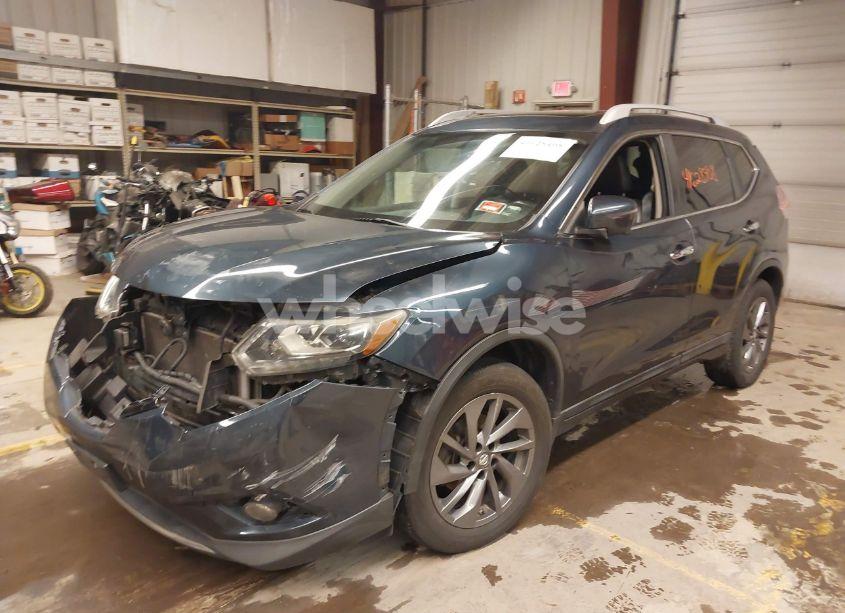 Photo 2 of 2016 Nissan Rogue SL (VIN 5N1AT2MV6GC765425)
