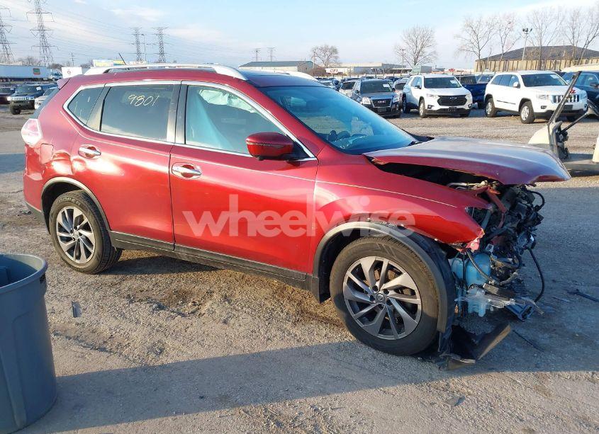 2016 Nissan Rogue SL (VIN 5N1AT2MV6GC878050) main photo
