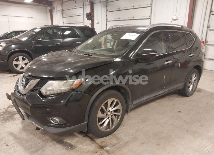 Photo 2 of 2015 Nissan Rogue SL (VIN 5N1AT2MV7FC786590)