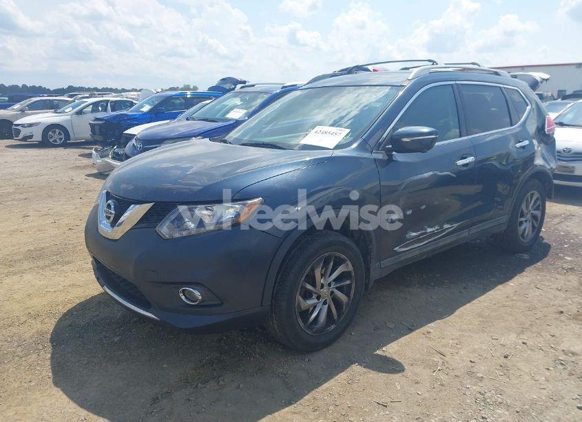 Photo 2 of 2015 Nissan Rogue SL (VIN 5N1AT2MV7FC828398)