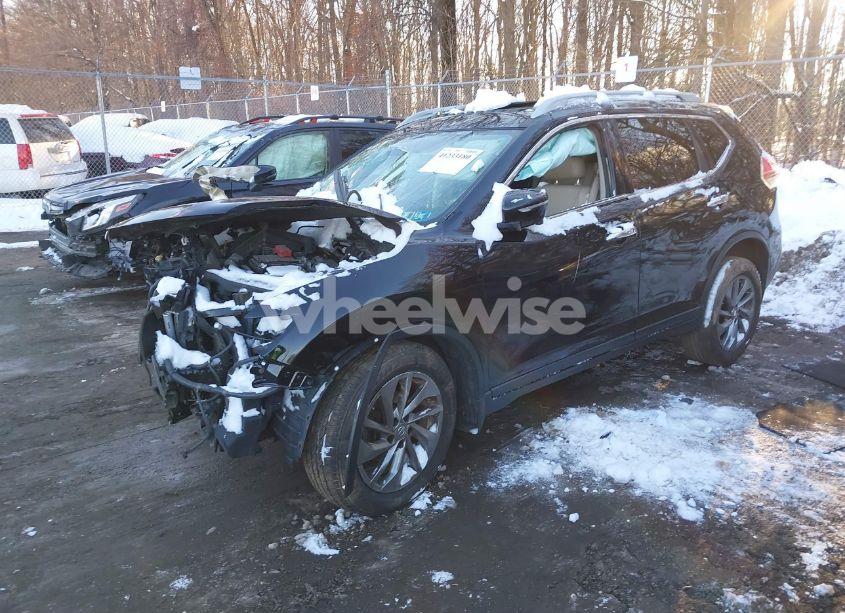 Photo 2 of 2015 Nissan Rogue SL (VIN 5N1AT2MV7FC882994)