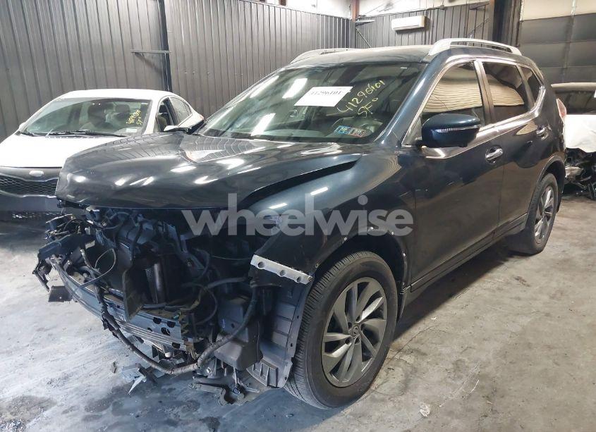 Photo 2 of 2015 Nissan Rogue SL (VIN 5N1AT2MV7FC884437)