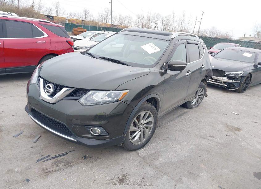 Photo 2 of 2015 Nissan Rogue SL (VIN 5N1AT2MV7FC914777)
