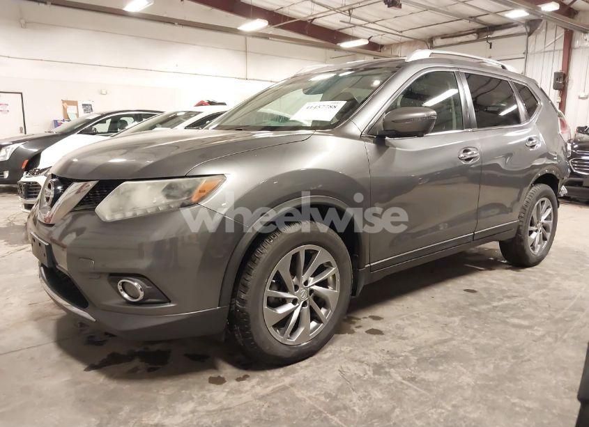 Photo 2 of 2016 Nissan Rogue SL (VIN 5N1AT2MV7GC752585)