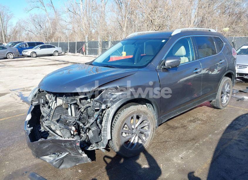 Photo 2 of 2016 Nissan Rogue SL (VIN 5N1AT2MV7GC790558)