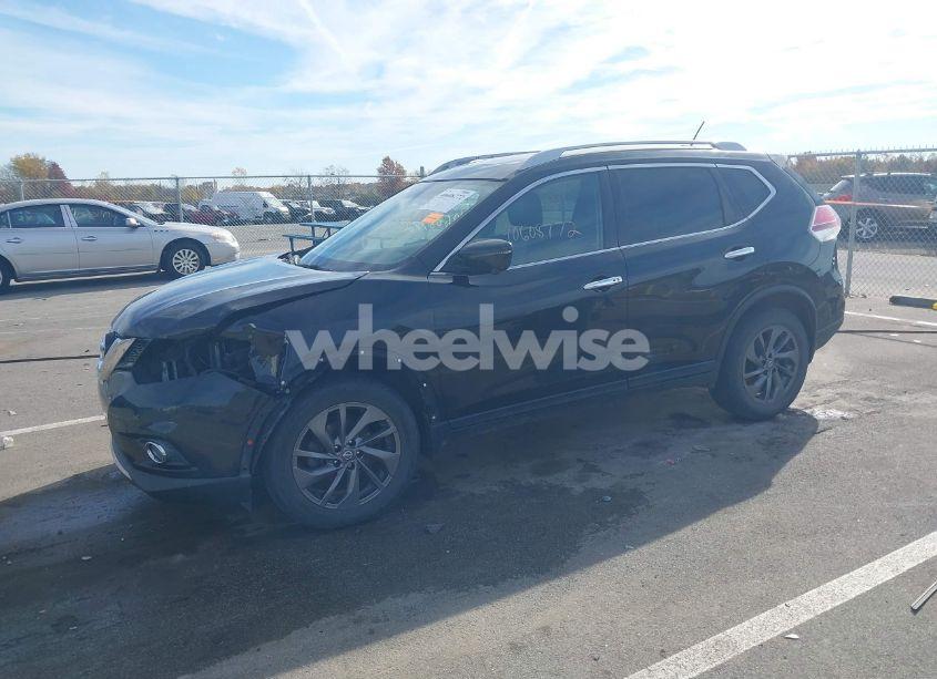 Photo 2 of 2016 Nissan Rogue SL (VIN 5N1AT2MV7GC870670)