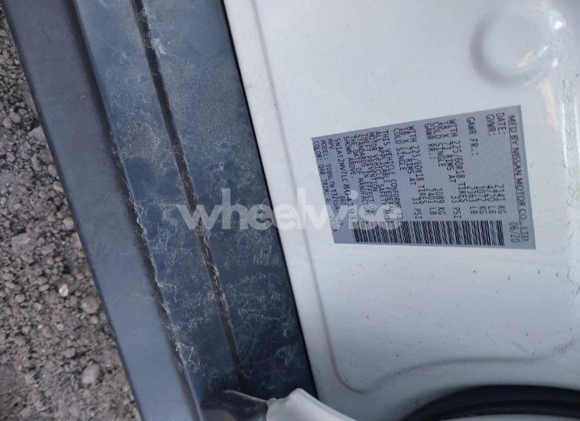 Photo 9 of 2020 Nissan Rogue SV INTELLIGENT AWD (VIN 5N1AT2MV7LC804193)