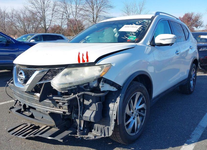 Photo 2 of 2014 Nissan Rogue SL (VIN 5N1AT2MV8EC752396)