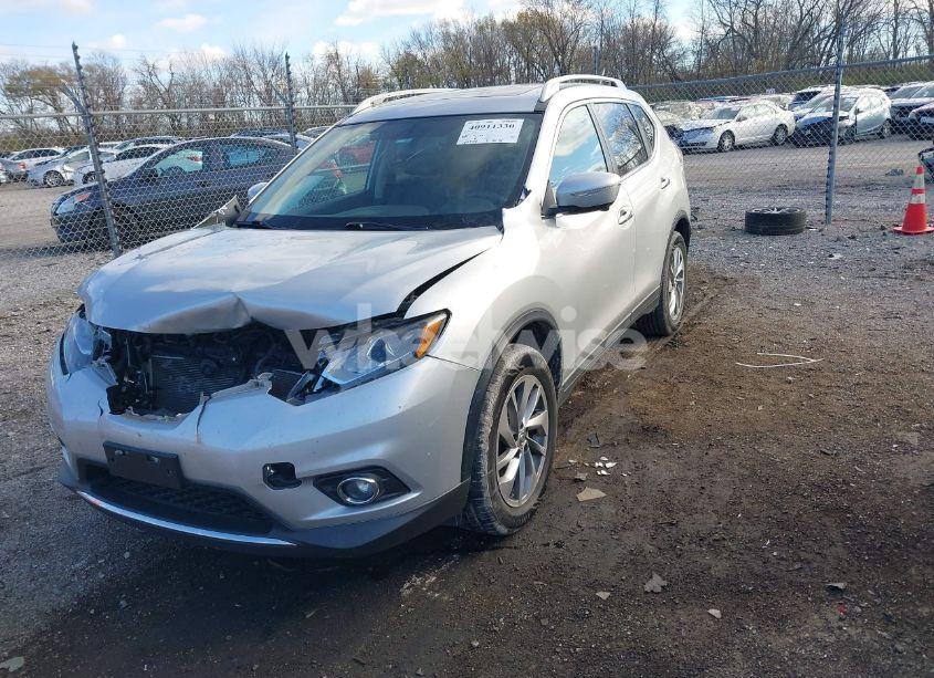 Photo 2 of 2014 Nissan Rogue SL (VIN 5N1AT2MV8EC873896)