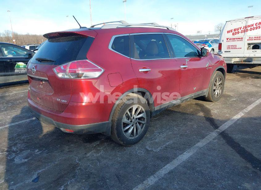 Photo 4 of 2015 Nissan Rogue SL (VIN 5N1AT2MV8FC752836)