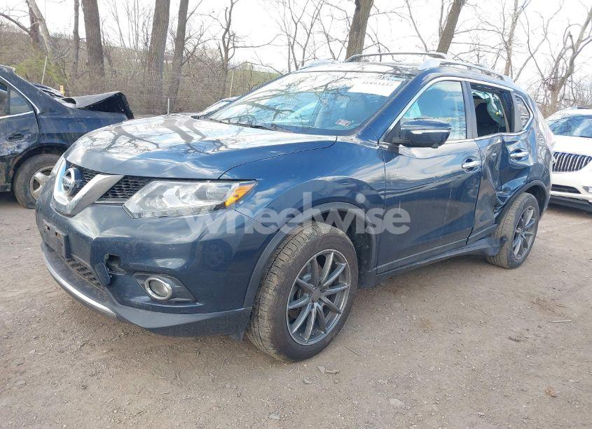 Photo 2 of 2015 Nissan Rogue S/SL/SV (VIN 5N1AT2MV8FC874757)