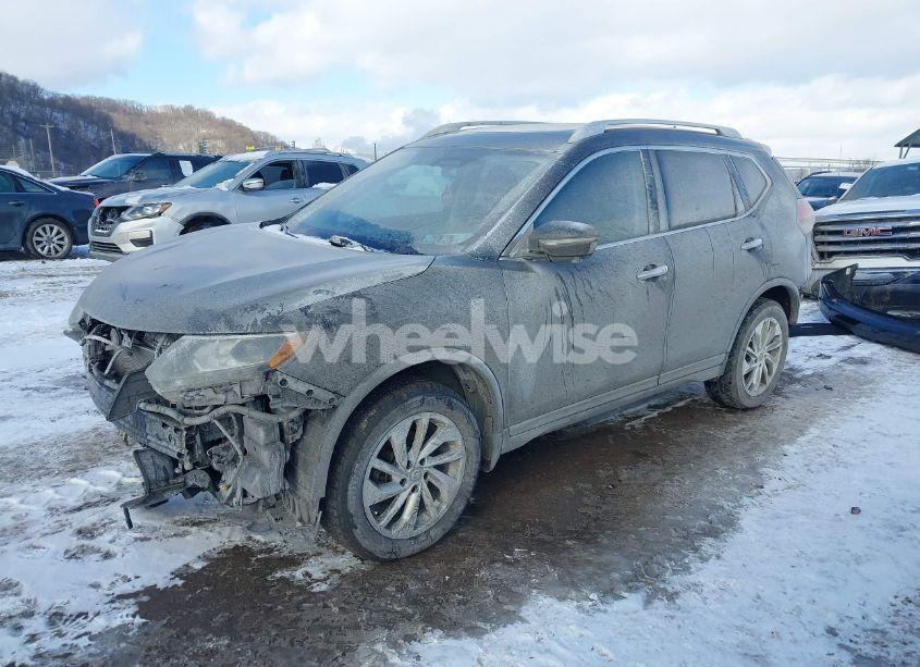 Photo 2 of 2015 Nissan Rogue SL (VIN 5N1AT2MV8FC898167)