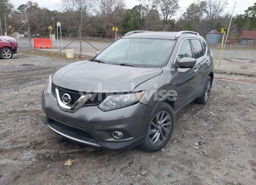 Photo 2 of 2016 Nissan Rogue SL (VIN 5N1AT2MV8GC751056)