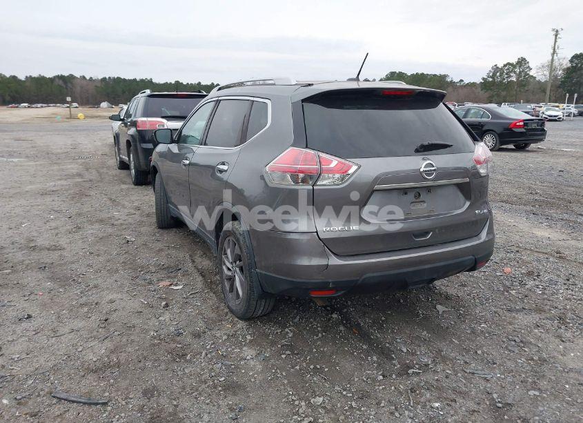Photo 3 of 2016 Nissan Rogue SL (VIN 5N1AT2MV8GC751056)