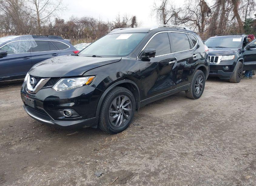 Photo 2 of 2016 Nissan Rogue SL (VIN 5N1AT2MV8GC759724)