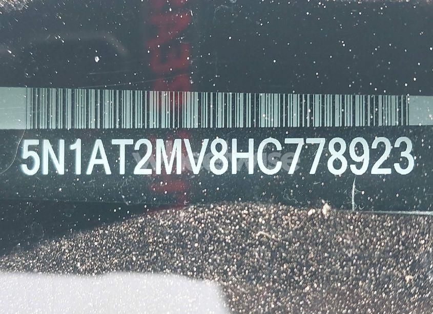 Photo 9 of 2017 Nissan Rogue S (VIN 5N1AT2MV8HC778923)