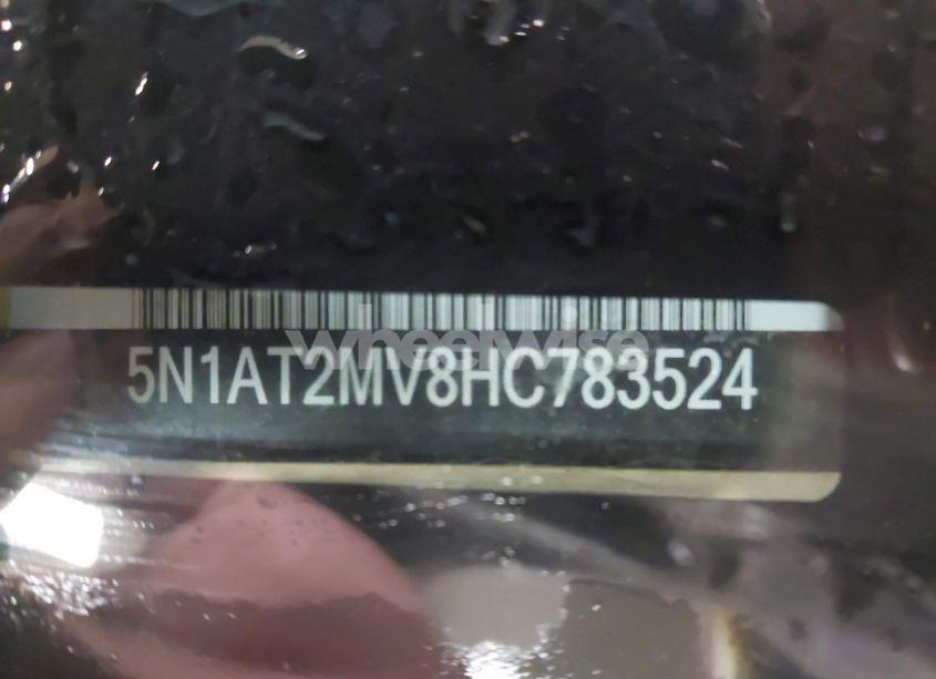 Photo 9 of 2017 Nissan Rogue S (VIN 5N1AT2MV8HC783524)