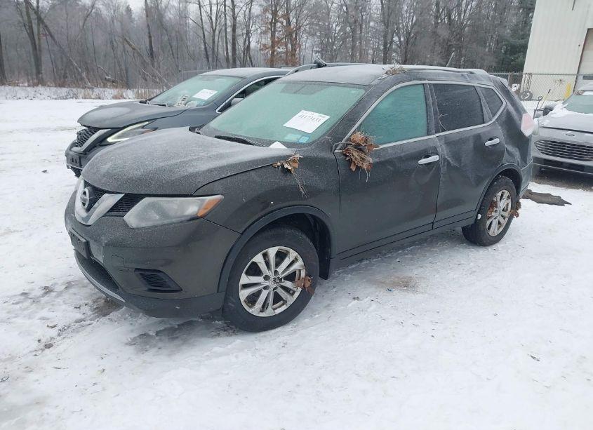 Photo 2 of 2014 Nissan Rogue SV (VIN 5N1AT2MV9EC778599)