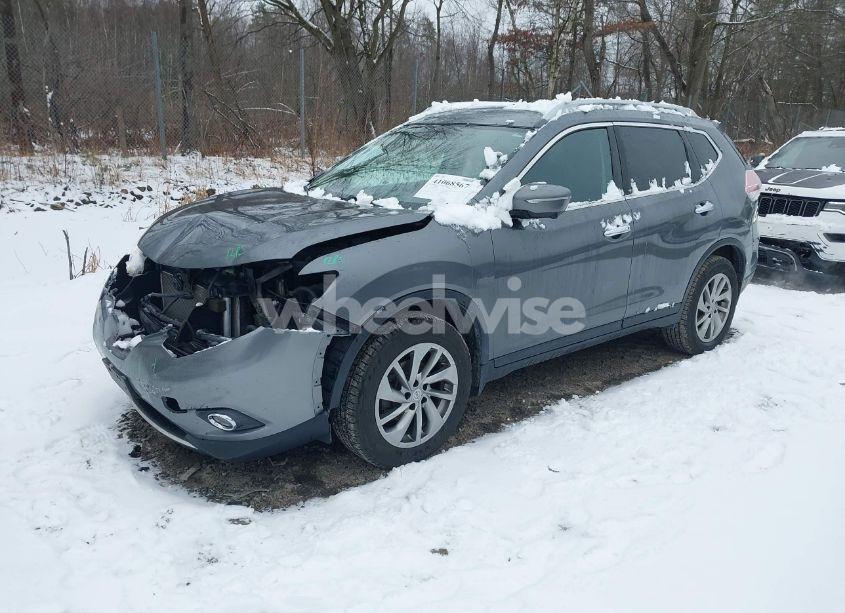 Photo 2 of 2015 Nissan Rogue SL (VIN 5N1AT2MV9FC800490)