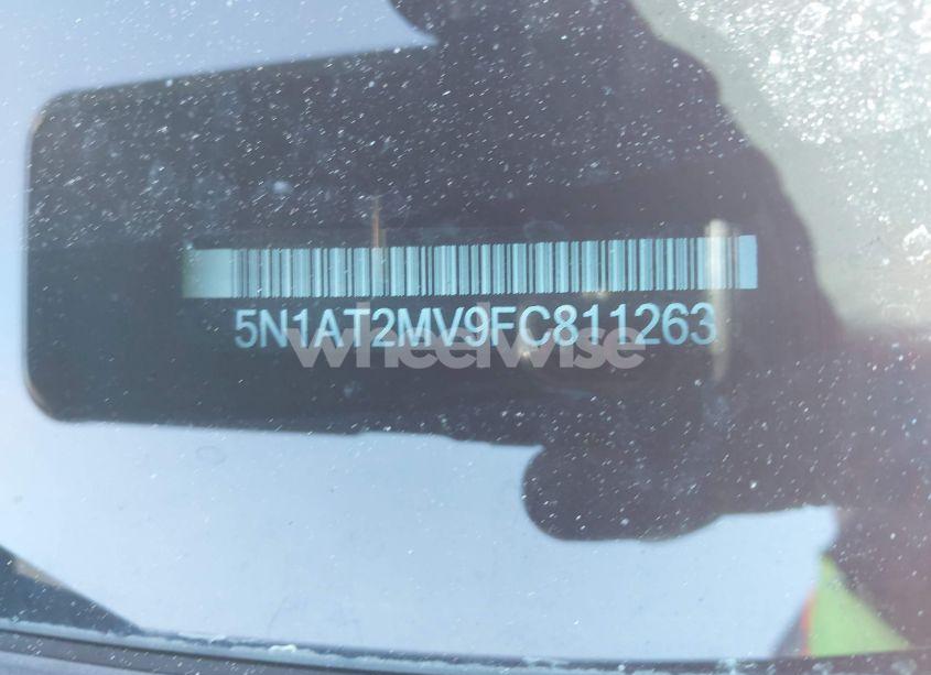 Photo 9 of 2015 Nissan Rogue S (VIN 5N1AT2MV9FC811263)