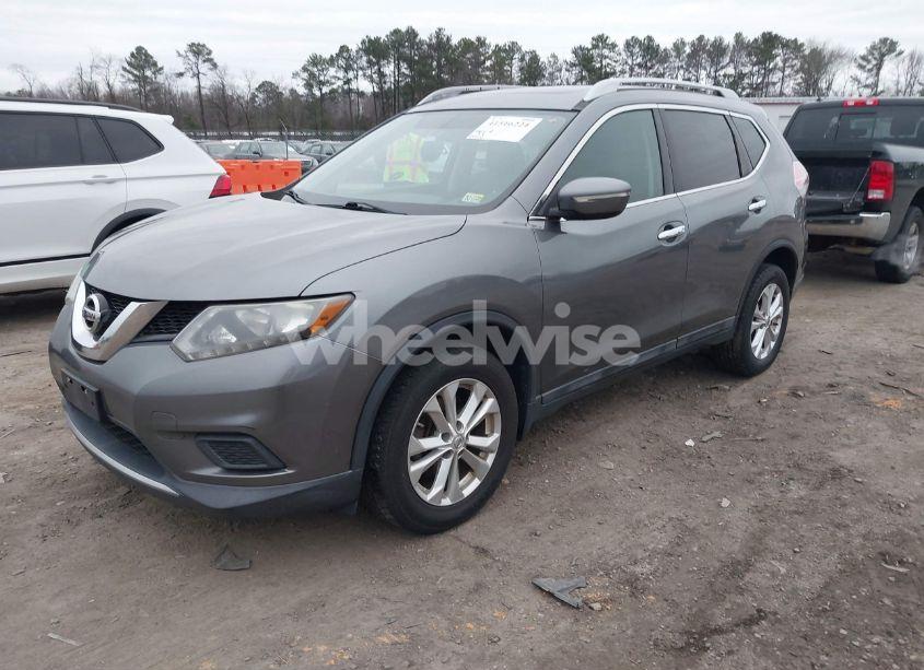 Photo 2 of 2015 Nissan Rogue SV (VIN 5N1AT2MV9FC853352)