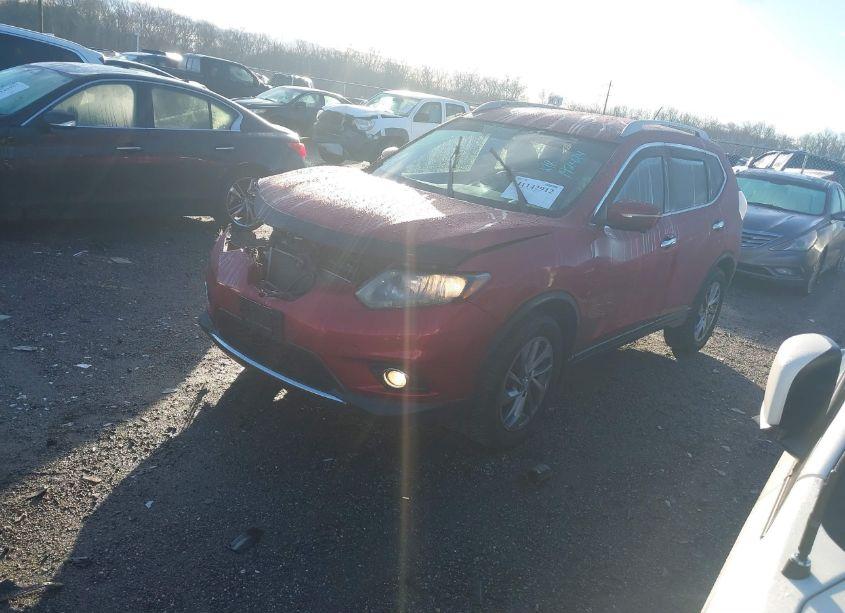 Photo 2 of 2015 Nissan Rogue SL (VIN 5N1AT2MV9FC882852)