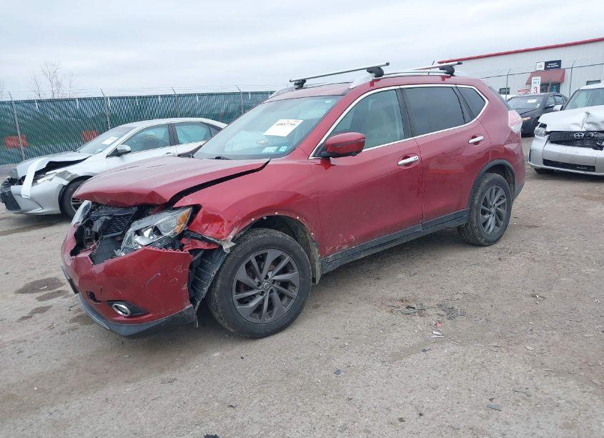 Photo 2 of 2016 Nissan Rogue SL (VIN 5N1AT2MV9GC799939)
