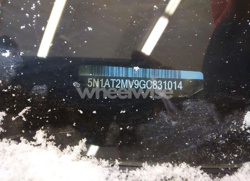 Photo 9 of 2016 Nissan Rogue S (VIN 5N1AT2MV9GC831014)