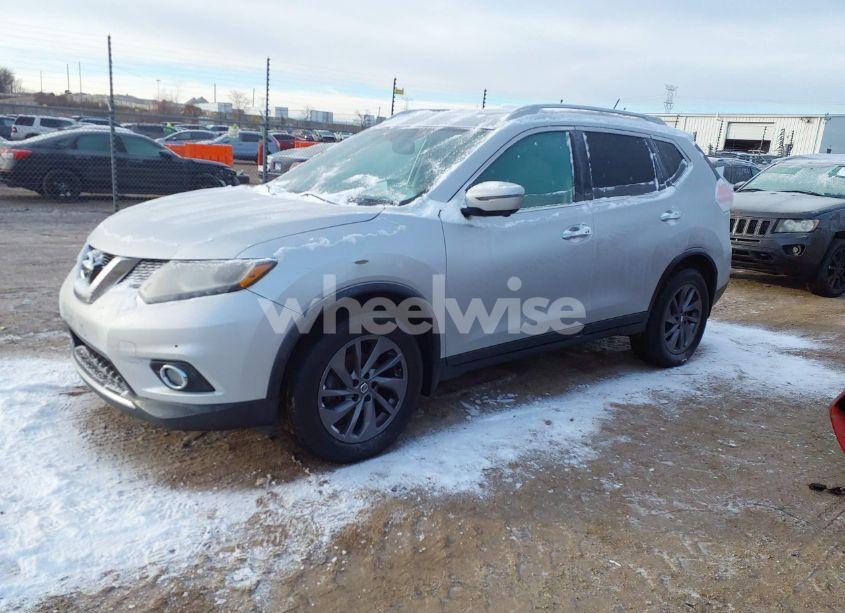 Photo 2 of 2016 Nissan Rogue SL (VIN 5N1AT2MV9GC871349)