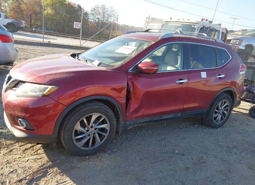 Photo 2 of 2015 Nissan Rogue SL (VIN 5N1AT2MVXFC774661)