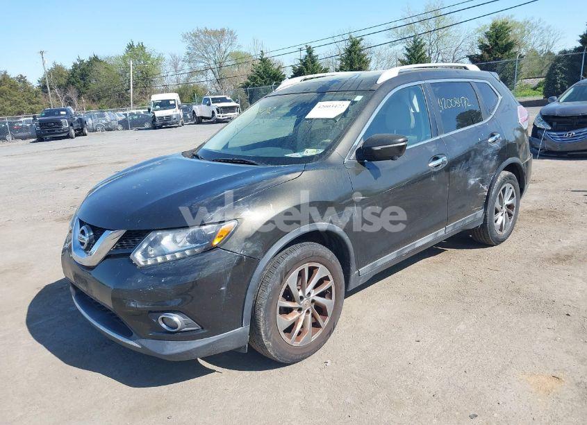 Photo 2 of 2015 Nissan Rogue SL (VIN 5N1AT2MVXFC791606)