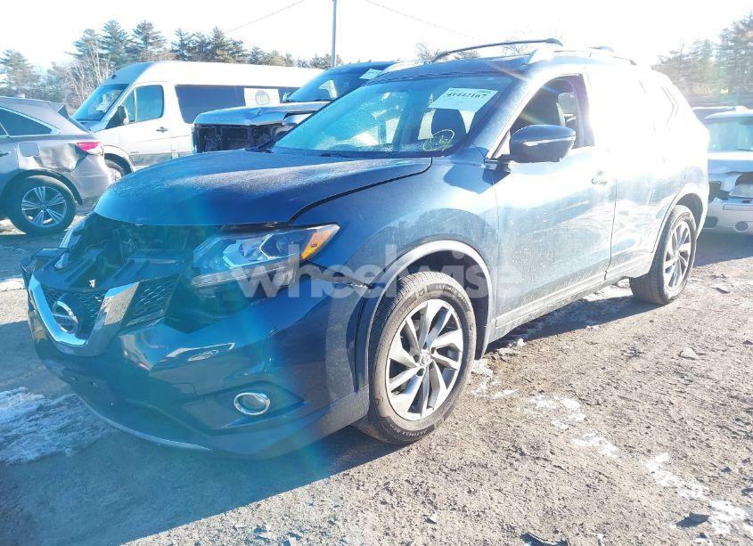 Photo 2 of 2015 Nissan Rogue SL (VIN 5N1AT2MVXFC822594)