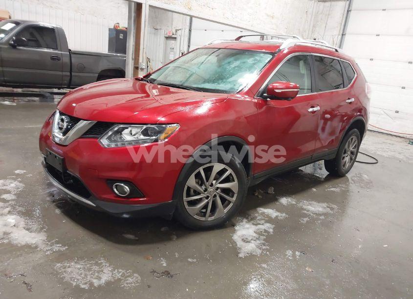 Photo 2 of 2015 Nissan Rogue SL (VIN 5N1AT2MVXFC837953)